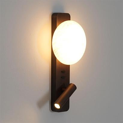 С 2 плафонами на стену 7163/9WL Odeon Light  Настенный светильник ALBERGO, доставка по Казахстану 