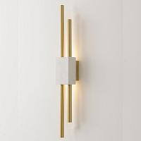 Настенный светильник Crystal Lux CARTA AP6W LED WHITE/BRASS 0343/401