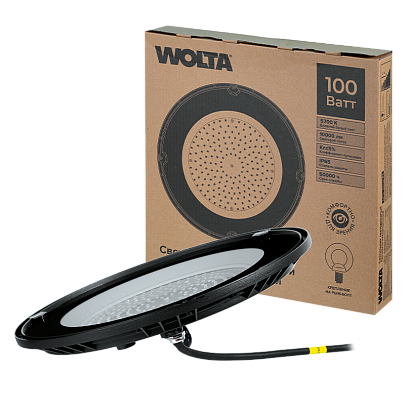 Светильник светодиодный промышленный WOLTA UFO-100W/02