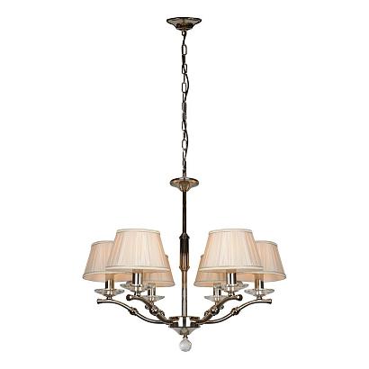 люстры подвесная люстра ilamp vivaldi 85125/6 cr, доставка по Казахстану 