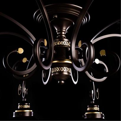 Потолочные Потолочная люстра Arte Lamp 7 A4577PL-8CK, доставка по Казахстану 