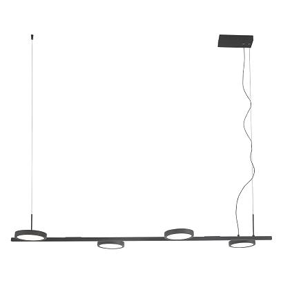 светильник подвесной crystal lux clt 027c4 l1000 bl crystal lux 1400/271, доставка по Казахстану 