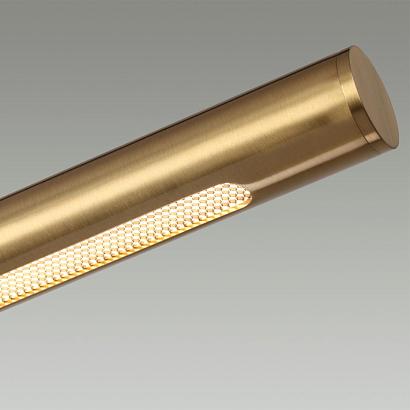 6644/45l hightech odl24 античная бронза/металл/акрил подвесной светильник ip20 led 49w 3000k 220v mali, доставка по Казахстану 