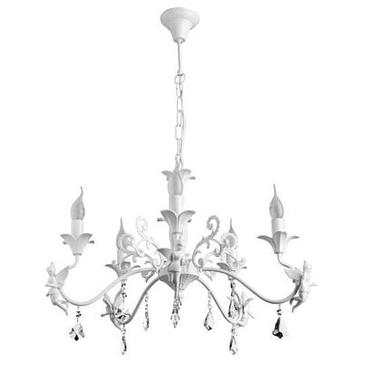 люстры подвесная люстра arte lamp angelina a5349lm-5wh, доставка по Казахстану 
