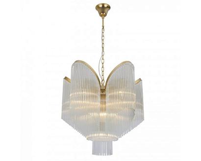 newport 3220 3229/c french gold , люстра, french gold clear glass d60*h54 cm е14 9*40w, доставка по Казахстану 