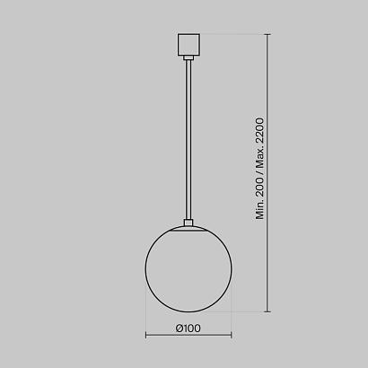 подвесной светильник technical p039pl-5w4k-10-b, доставка по Казахстану 
