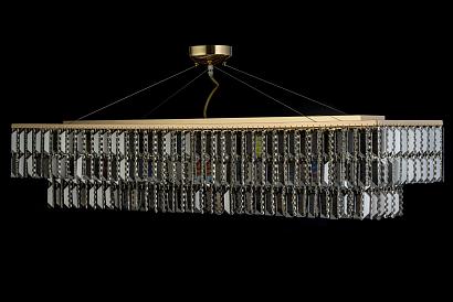 подвесная хрустальная люстра arti lampadari milano e 1.5.120x30.107 g, доставка по Казахстану 