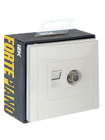 FORTE&PIANO Роз. двойная TV+RJ45 кат.5E FP236 бел. IEK 