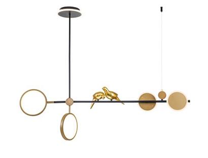 Подвесные Подвесной светильник Arte Lamp TOLIMAN A2613SP-4BK, доставка по Казахстану 
