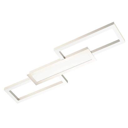 люстры 99791 светильник потолочный monirote, led 37w, 4450lm, l780, h45, сталь/алюминий/пластик, матовый ни, доставка по Казахстану 