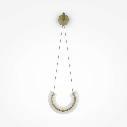 Настенный светильник (бра) Maytoni P091WL-L18G3K