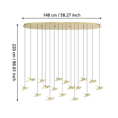 390399 люстра paratebueno 2, доставка по Казахстану 