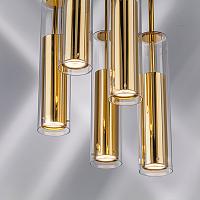 756052 люстра cilino 5х40w gu10 gold, доставка по Казахстану 