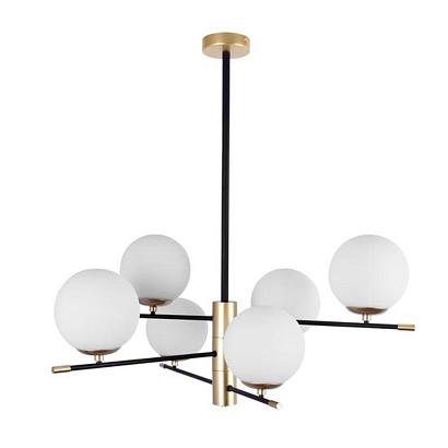 подвесная люстра arte lamp arkab a2225lm-6bk, доставка по Казахстану 