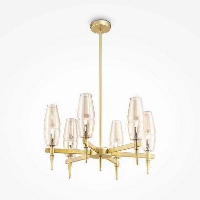 купить Подвесная люстра Maytoni Lita H002PL-06G в Алматы, svet.kz, доставка по Казахстану 