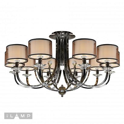 Потолочные Потолочная люстра iLamp America 88049/10 CR, доставка по Казахстану 
