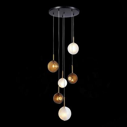 люстры подвесная люстра st luce foligno sl1183.543.06, доставка по Казахстану 