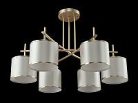 люстра crystal lux sergio pl6 gold crystal lux 2901/306, доставка по Казахстану 