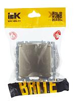BRITE Роз. с з/к/ш с кр. 16А IP44 РСбш10-3-44-БрШ шамп. IEK 