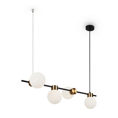 люстры подвесной светильник freya fr5232pl-04b, доставка по Казахстану 