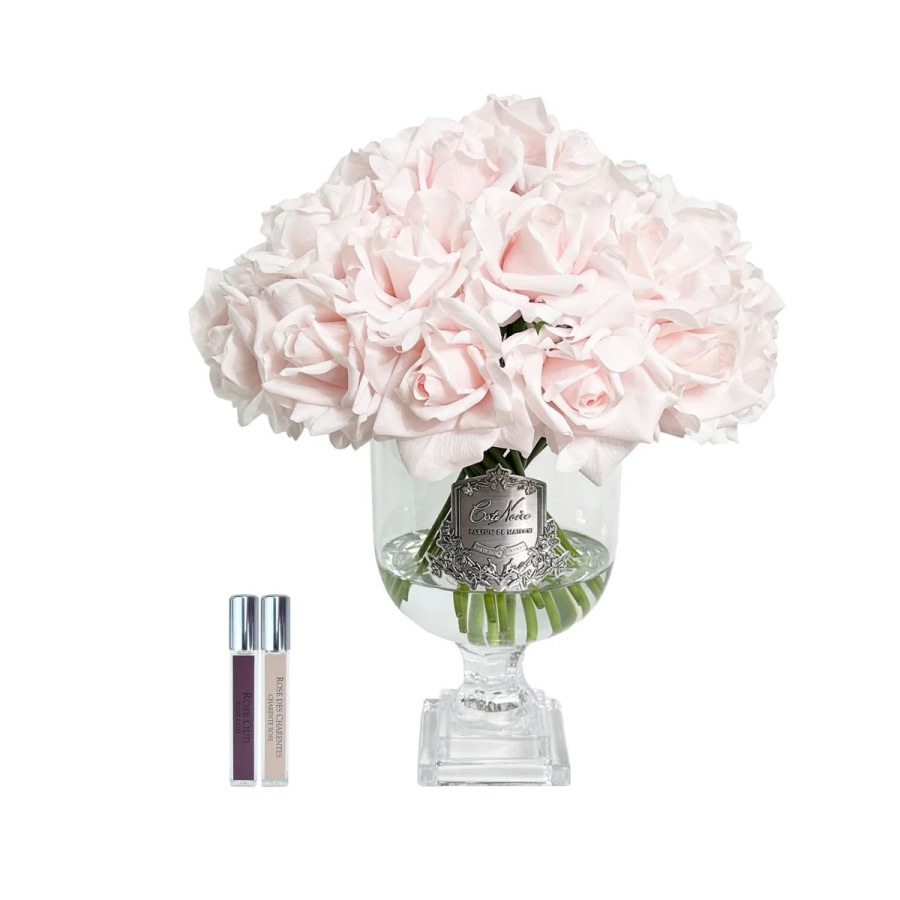 Букет ароматизированный из роз Versailles Cote Noire French Pink G