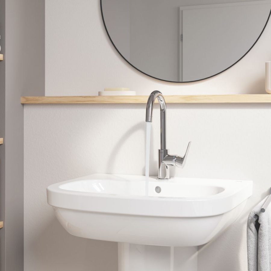 23537003 *Смеситель для раковины GROHE Eurosmart, L-Size, хром